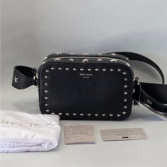 Jimmy Choo Pegasi star stud-embellishment camera bag - Picture 8 of 13
